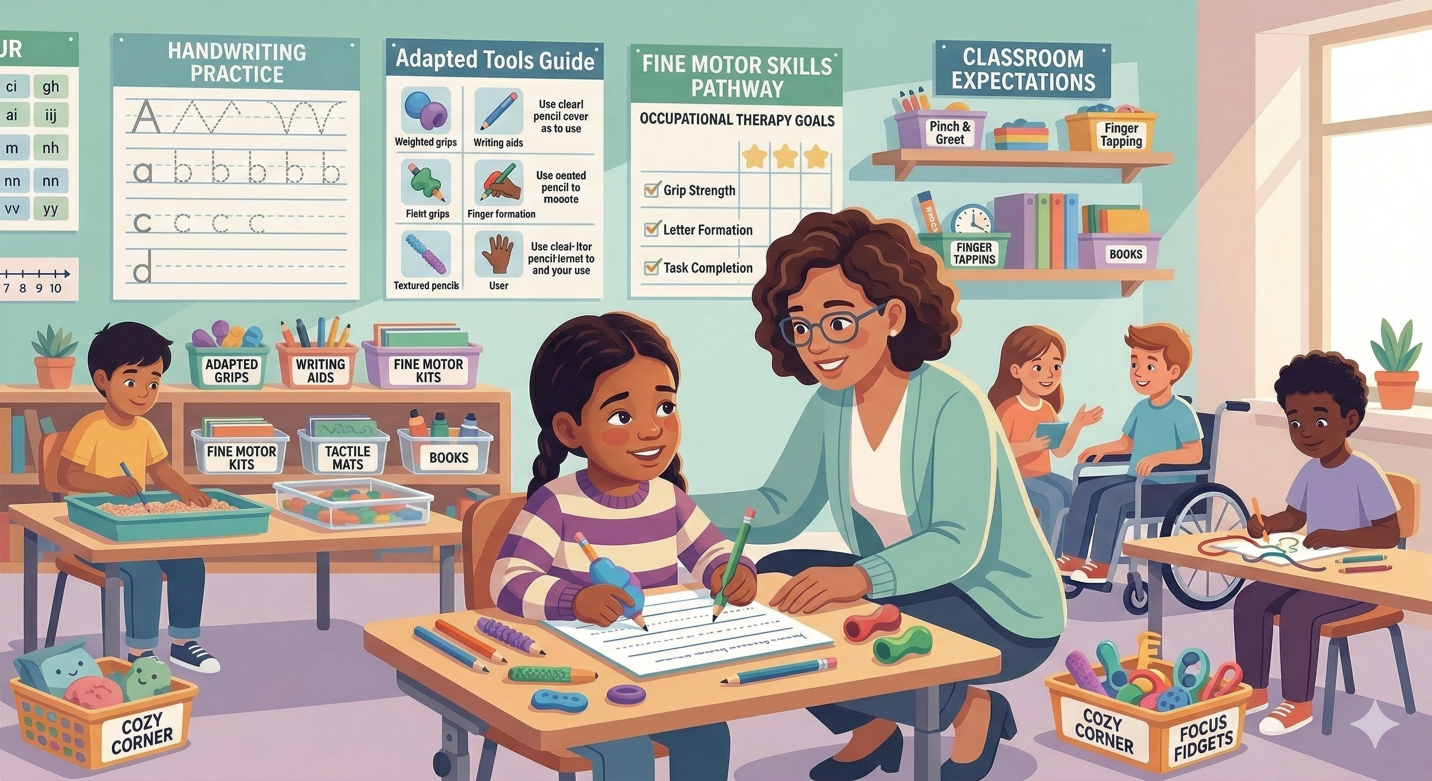 استراتيجيات التدخل التربوي مع التلاميذ ذوي TDAH